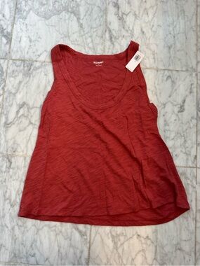 Old Navy Women's Brick Red Scoop Neck Tank